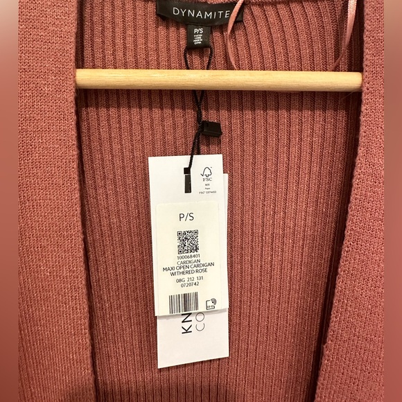 maxi sweater open cardigan - Picture 4 of 6